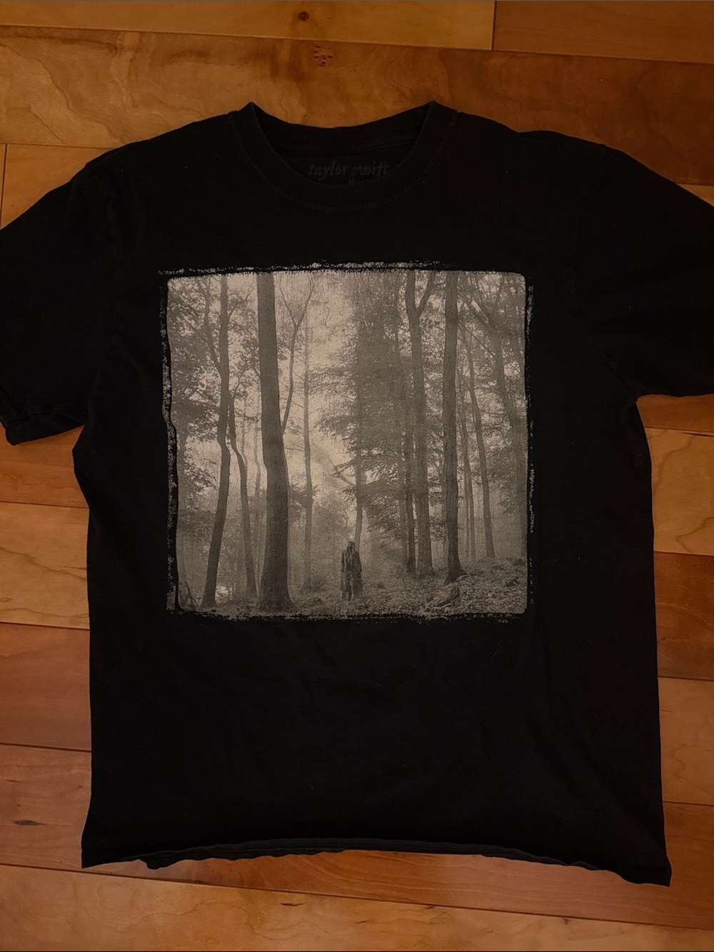 Taylor Swift Folklore Album Cover Graphic T-Shirt